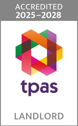 TPAS Landlord Logo Accredited 2025-2028