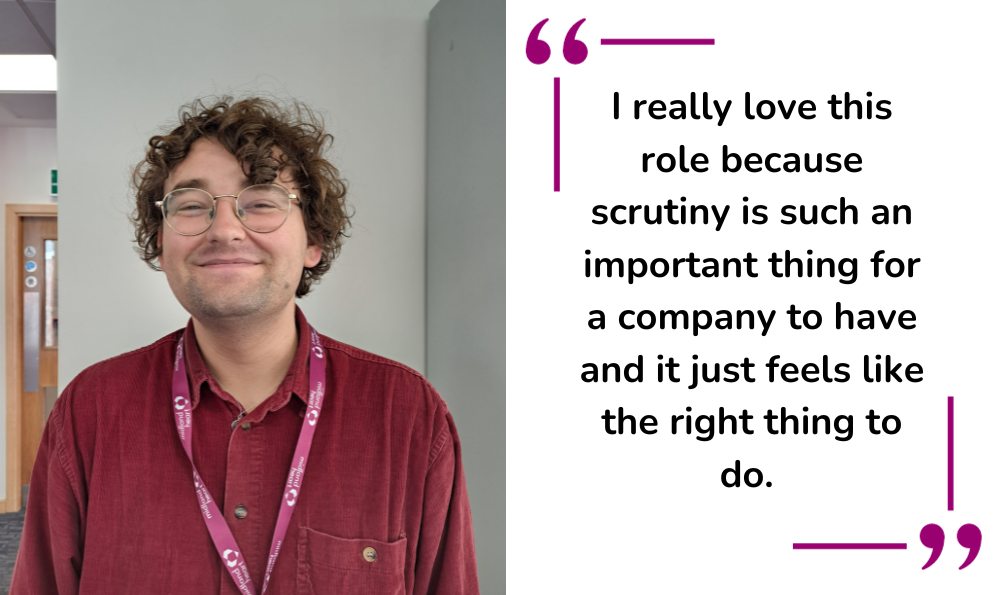 Meet Dylan (Customer Scrutiny Officer) Midland Heart