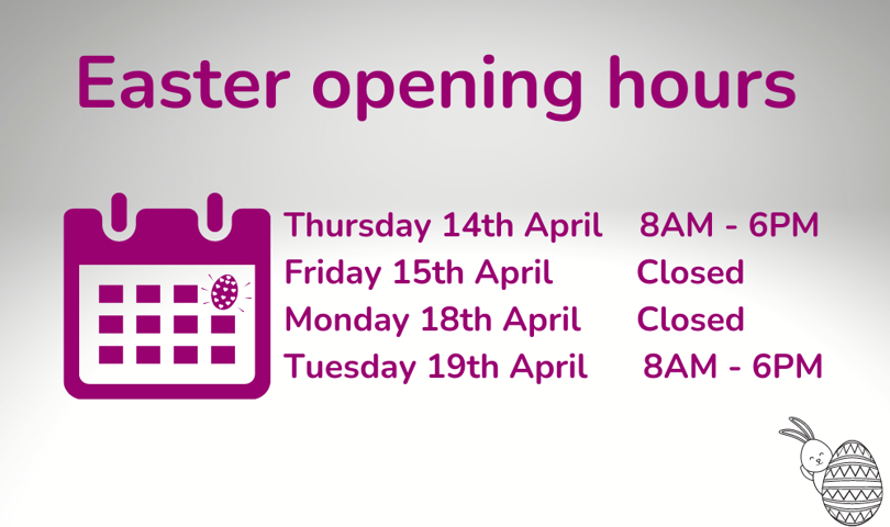 Easter Opening Hours 2022 Website