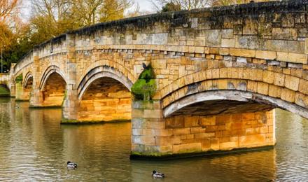 A beautiful bridge in Leicestershire