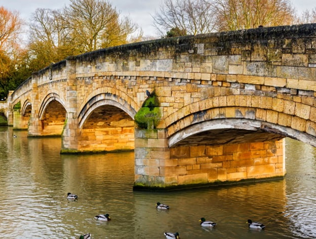 A beautiful bridge in Leicestershire