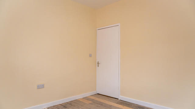 Fisher Street Door And Bedroom After Renovation