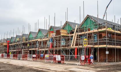 Homes Being Built At Port Loop