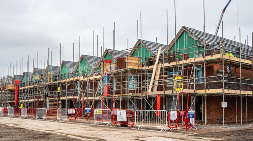 Homes Being Built At Port Loop