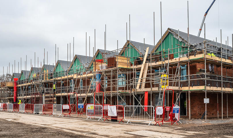 Homes Being Built At Port Loop