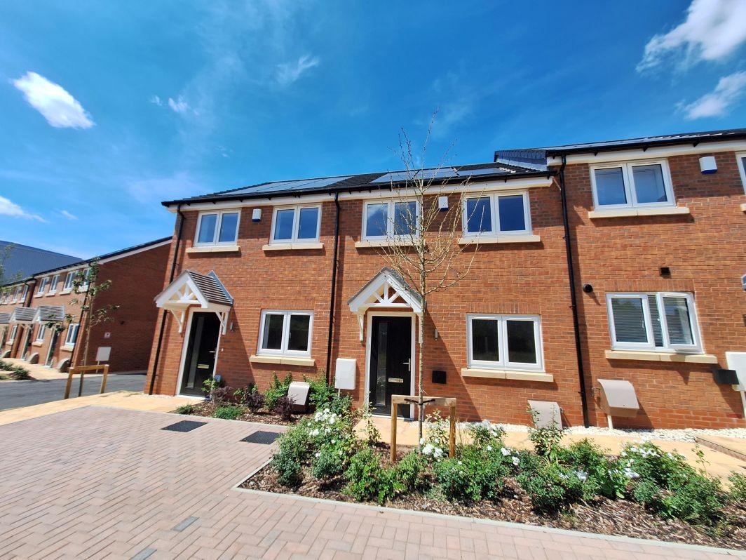 PLOT 81 EXTERNAL ROW VIEW