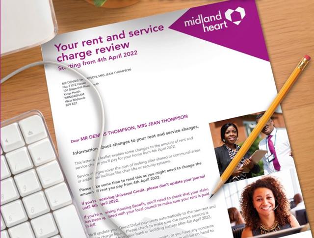 Rent and service charge review 2022