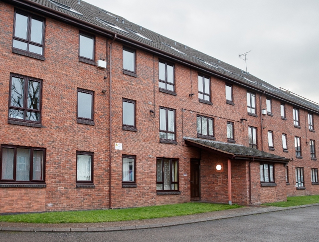 Row Of Homes At Priory Court