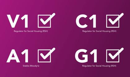 Graphic Showing C1 V1 G1 A1