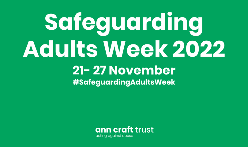 Safeguarding Adults Week 2022