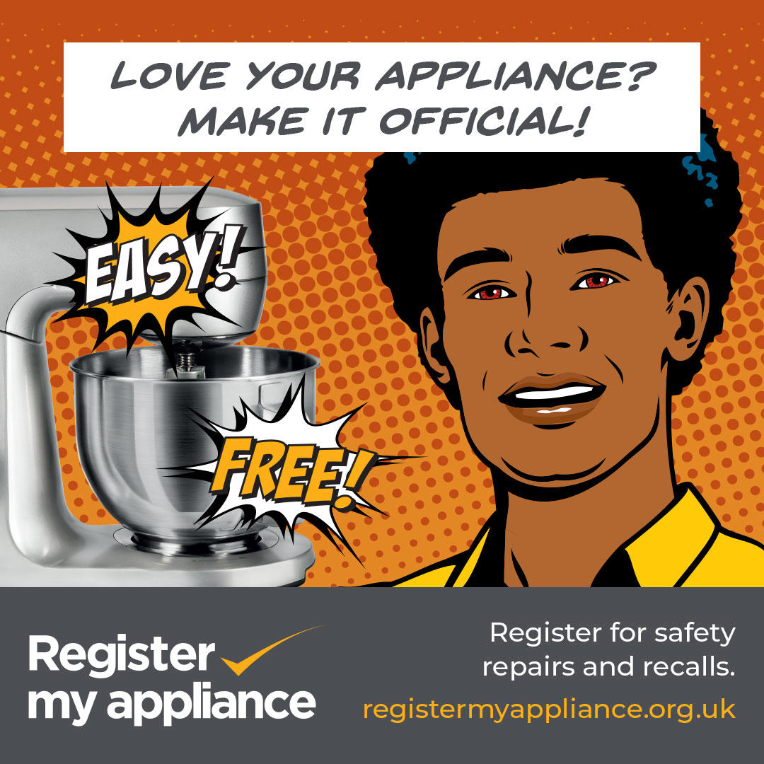 Do you register your appliances? Midland Heart
