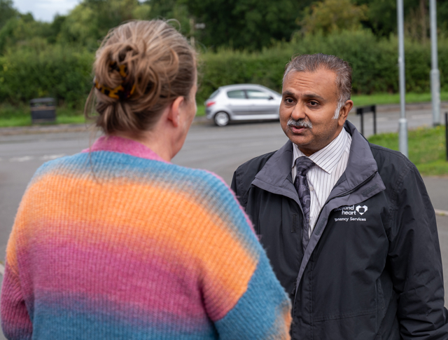 A Tenant Speaking With A Tenancy Services Officer
