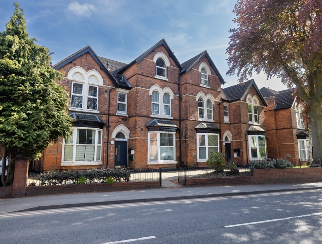 A large building in Sherbourne Road
