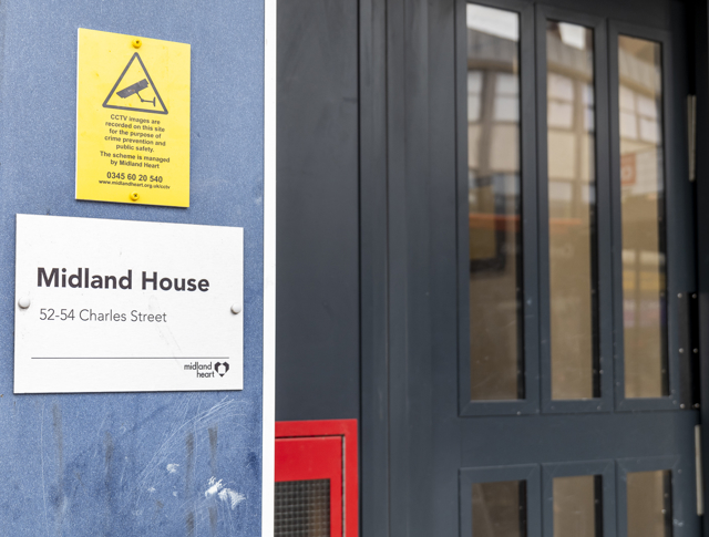 The front of Midland House