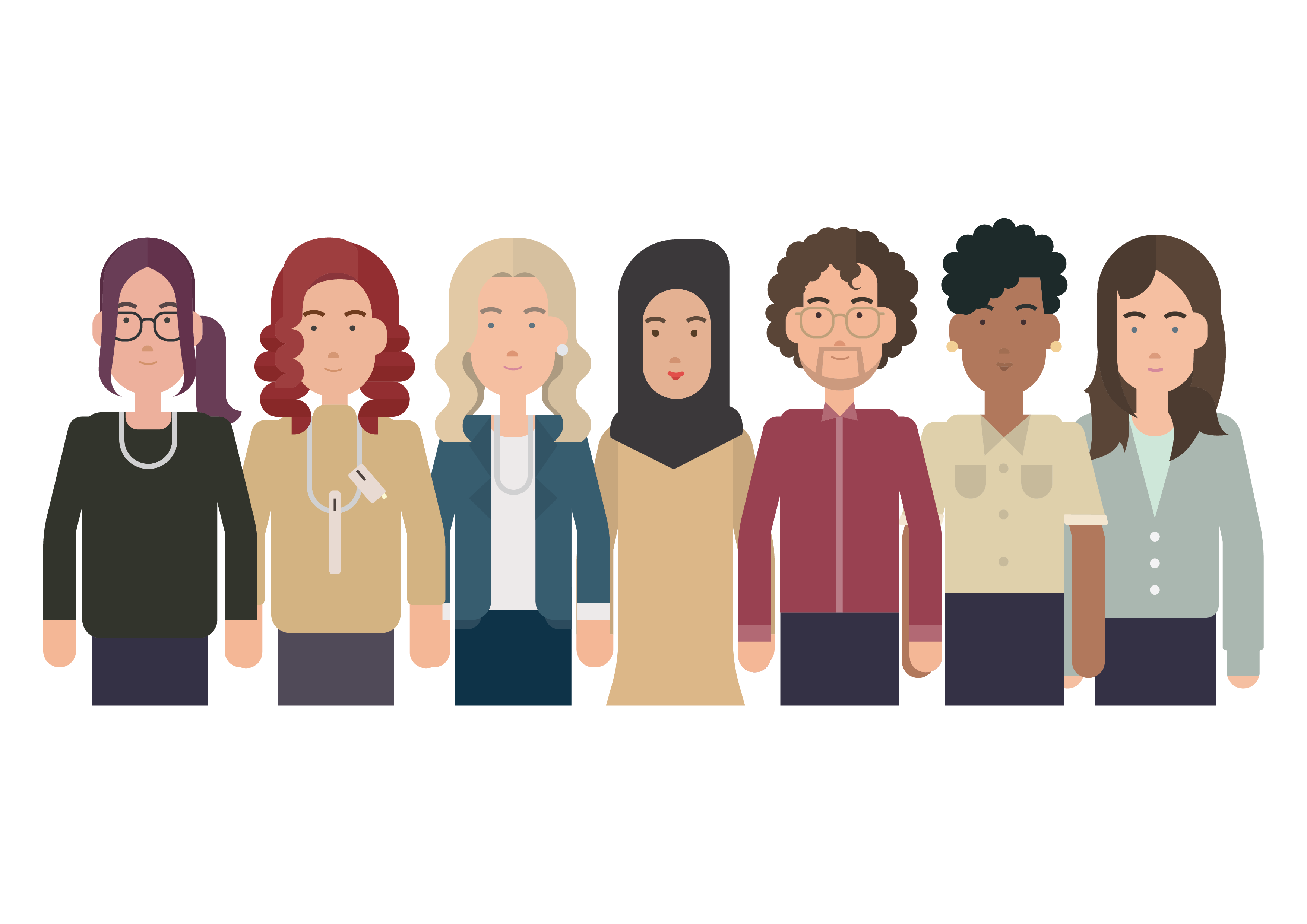 Avatars of the whole team