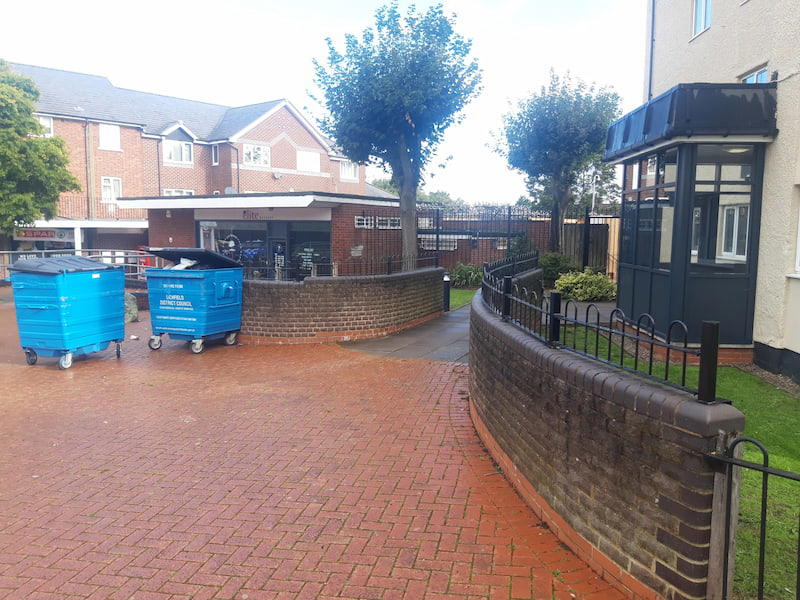 New Porch And Low Rise Fencing