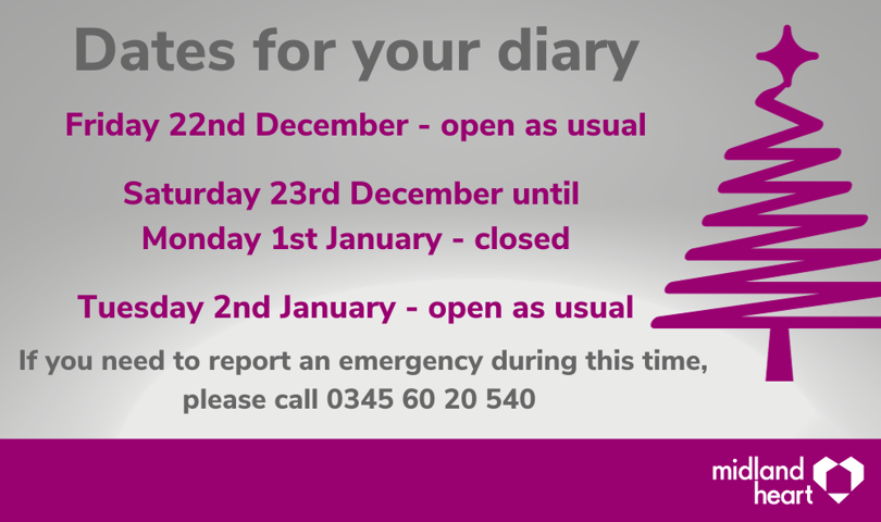 Christmas Closure