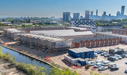 Aerial Drone Photo Of Icknield Port Loop V2